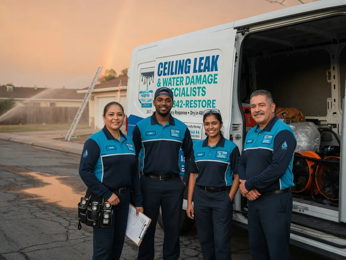 Ceiling Leak Cleanup company in Pomfret, MD