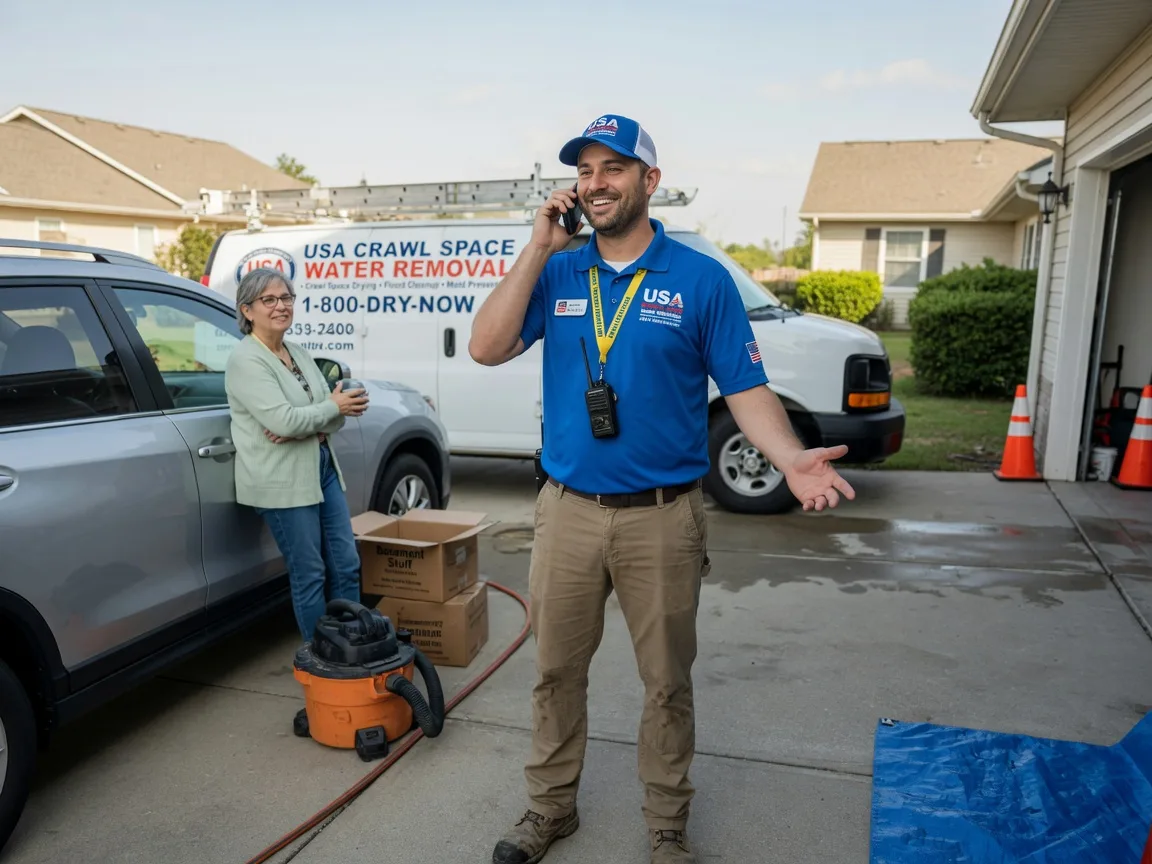 Crawl Space Water Removal Pomfret, MD FAQs